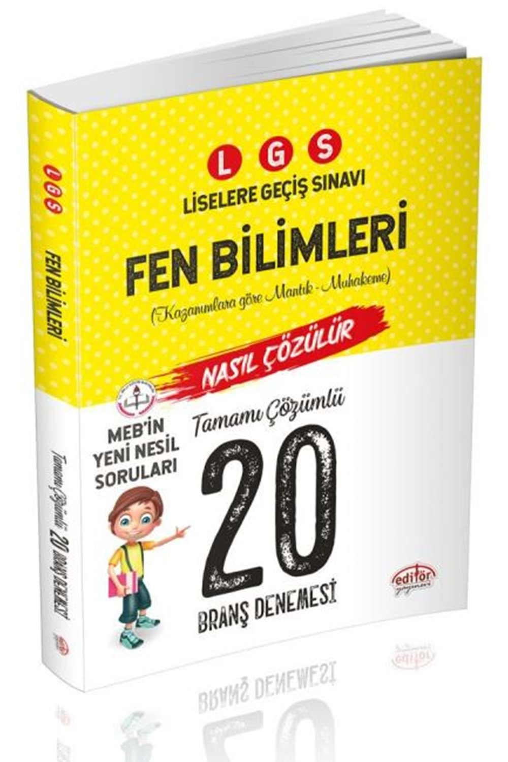 EDİTÖR 8.SINIF LGS FEN BİLİMLERİ MANTIK MUHAKEME 20.Lİ DENEME SIN