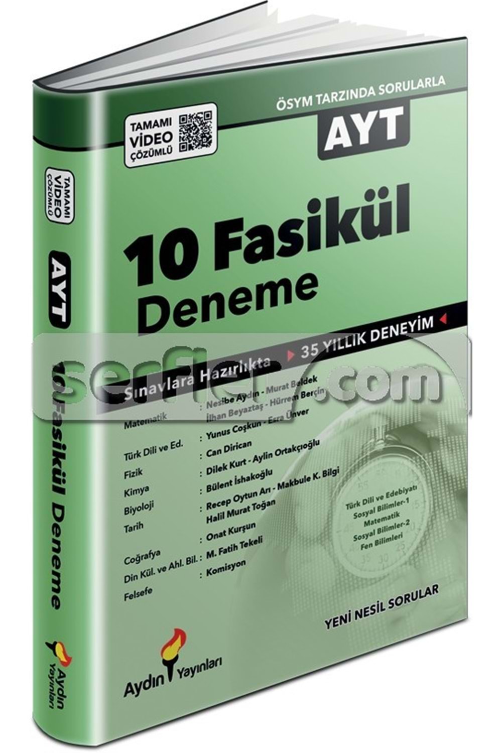AYDIN AYT 10 FASİKÜL DENEME