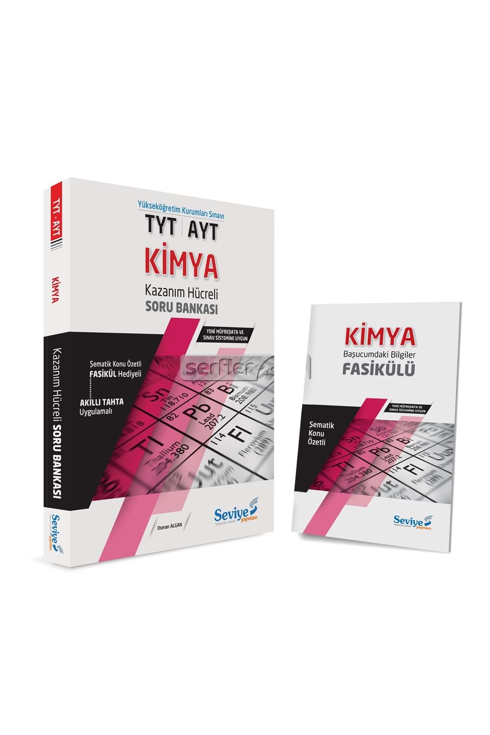 SEVİYE TYT AYT KİMYA KAZANIM HÜCRELİ SORU BANKASI FASİKÜL HEDİYELİ (FASİKÜL 104 SF.)