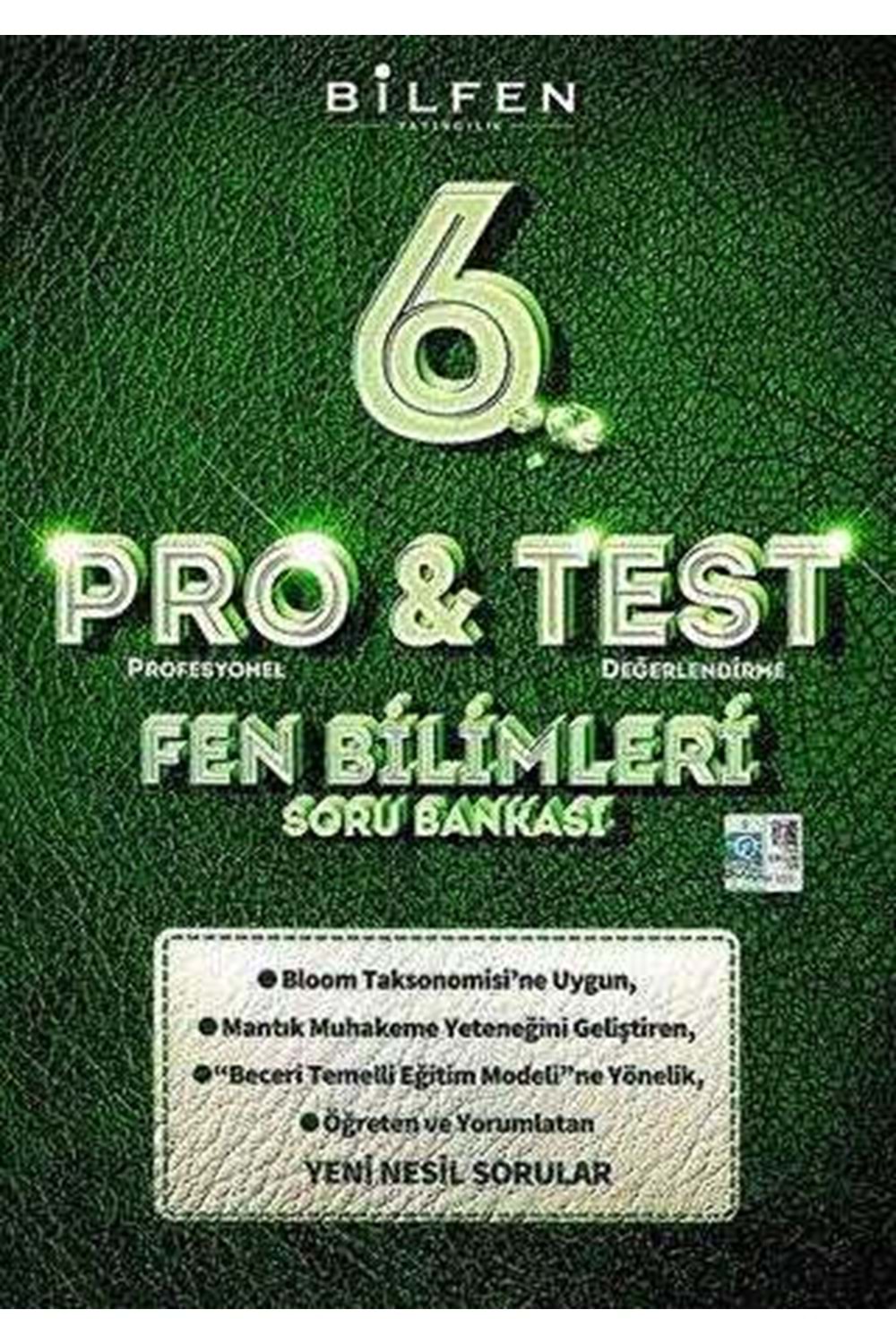 BİLFEN 6.SINIF PRO&TEST FEN BİLİMLERİ SORU BANKASI