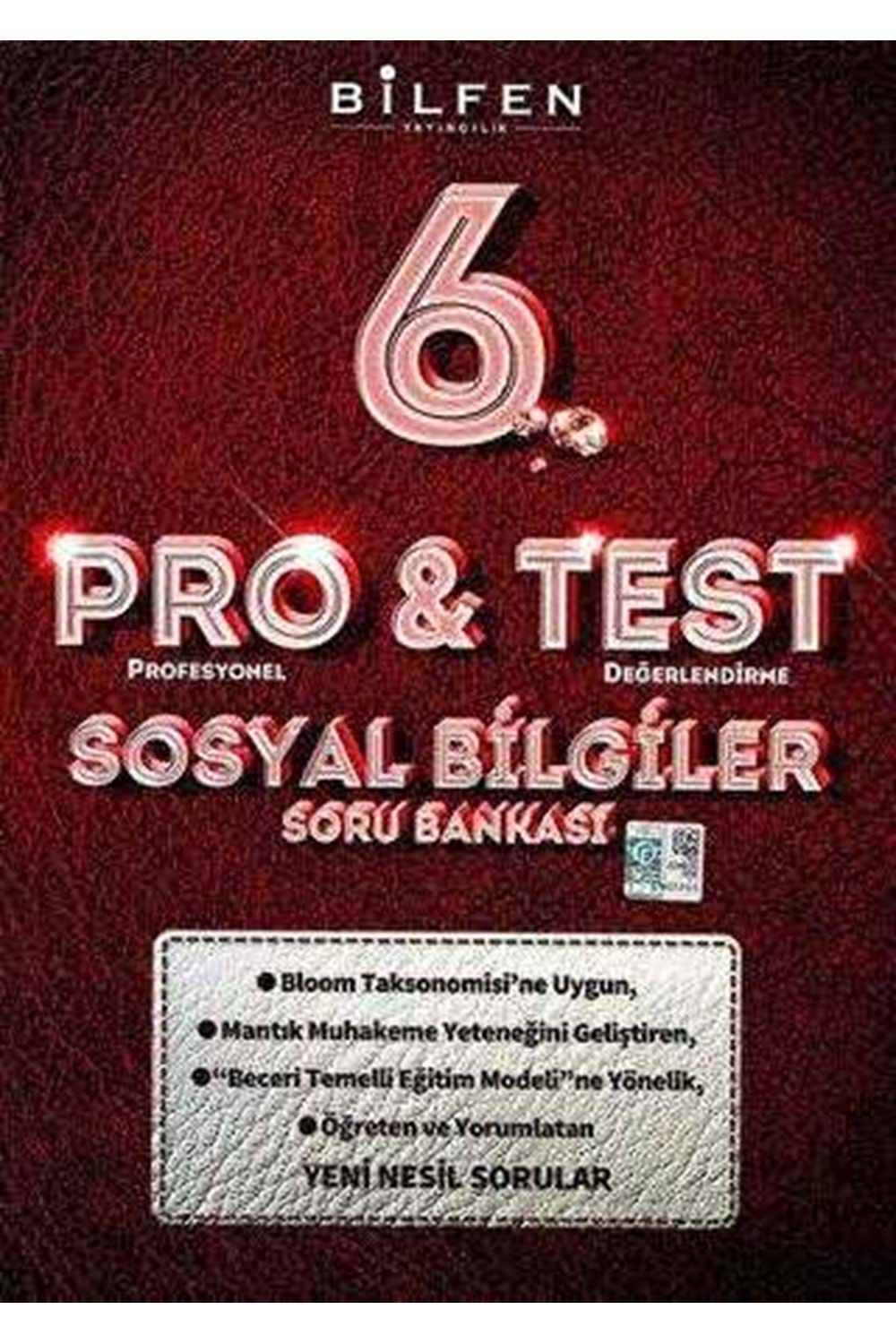 BİLFEN 6.SINIF PRO&TEST SOSYAL BİLGİLER SORU BANKASI