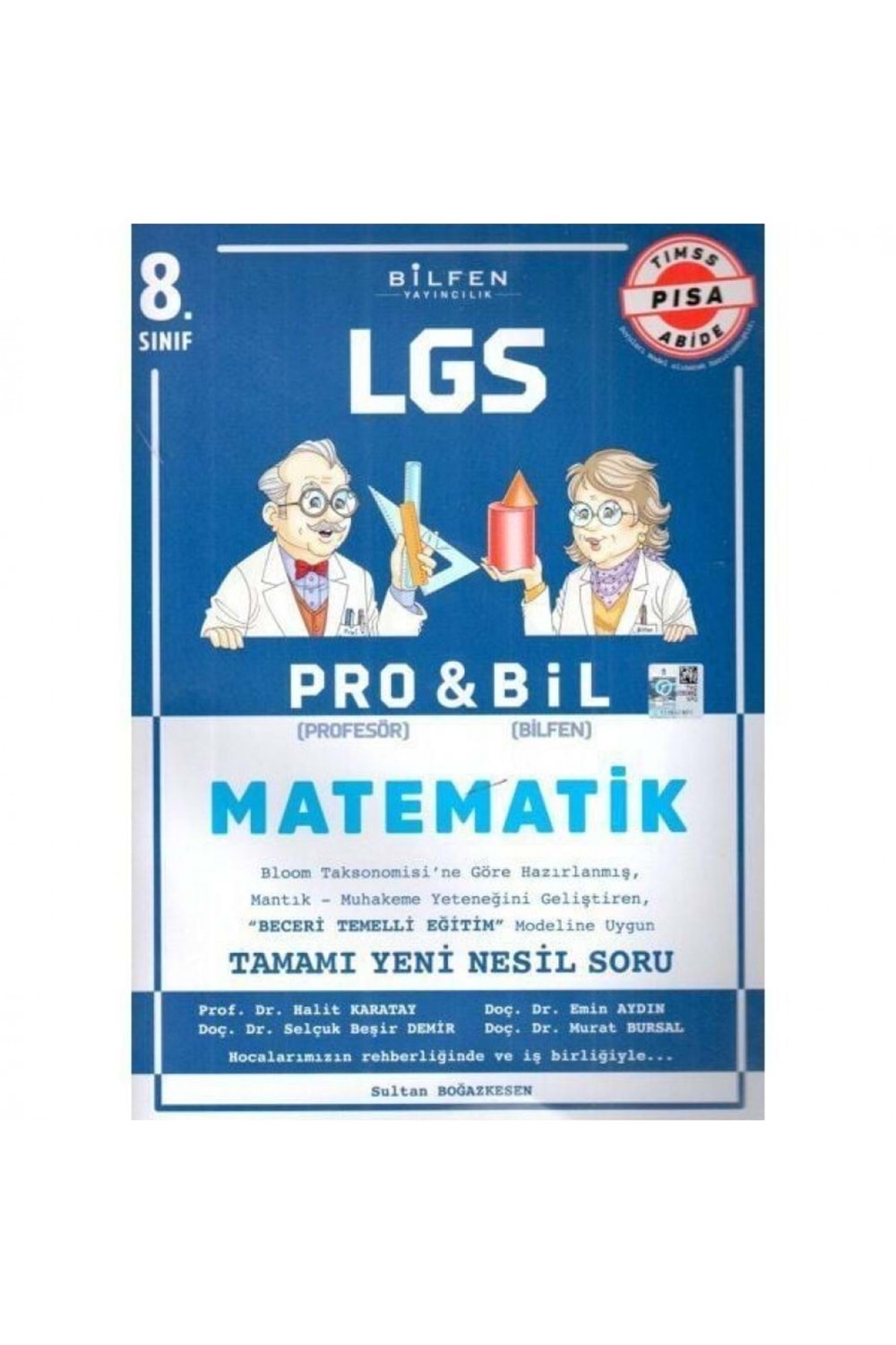 BİLFEN 8.SINIF MATEMATİK 8 PRO&BIL SORU BANKASI