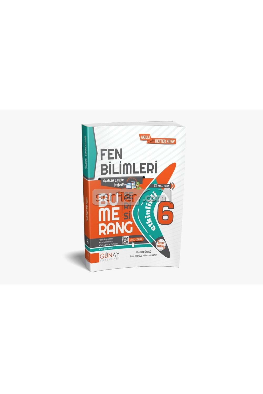 GÜNAY YAYINLARI 6.Sınıf Bumerang Etkinlikli Fen Bilimleri