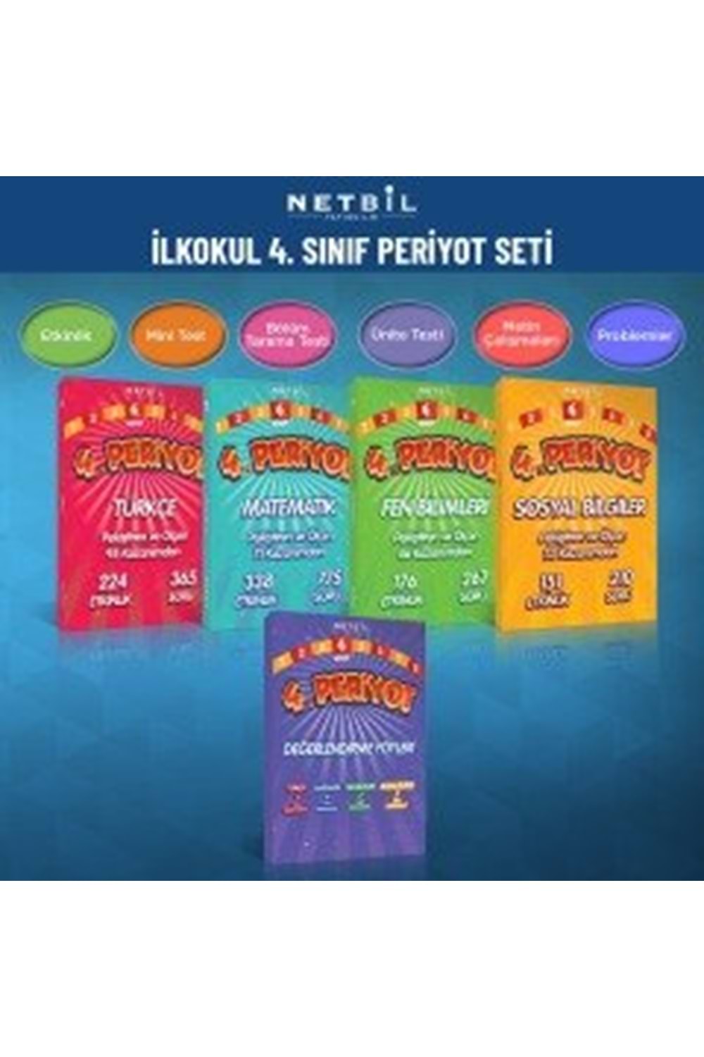 NETBİL 4.SINIF PERİYOT EĞİTİM SETİ