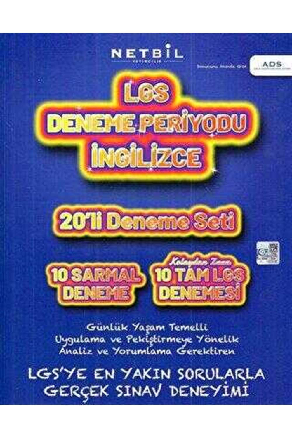 NETBİL 8.SINIF İNGİLİZCE 20Lİ DENEME PERİYODU