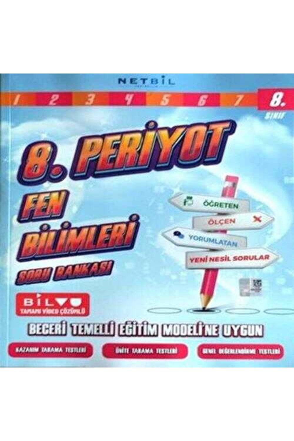 NETBİL 8.SINIF FEN BİLİMLERİ PERİYOT SORU BANKASI