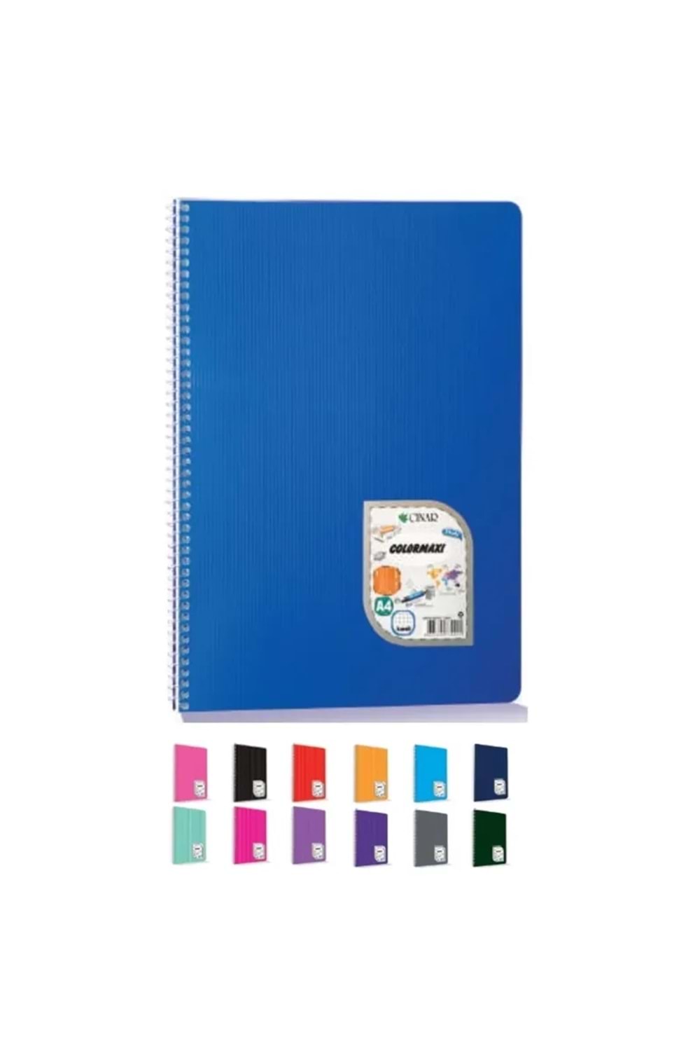 DEFTER ÇINAR COLORMAXI A4 SP.PP KAPAK 80 YP. ÇİZGİLİ