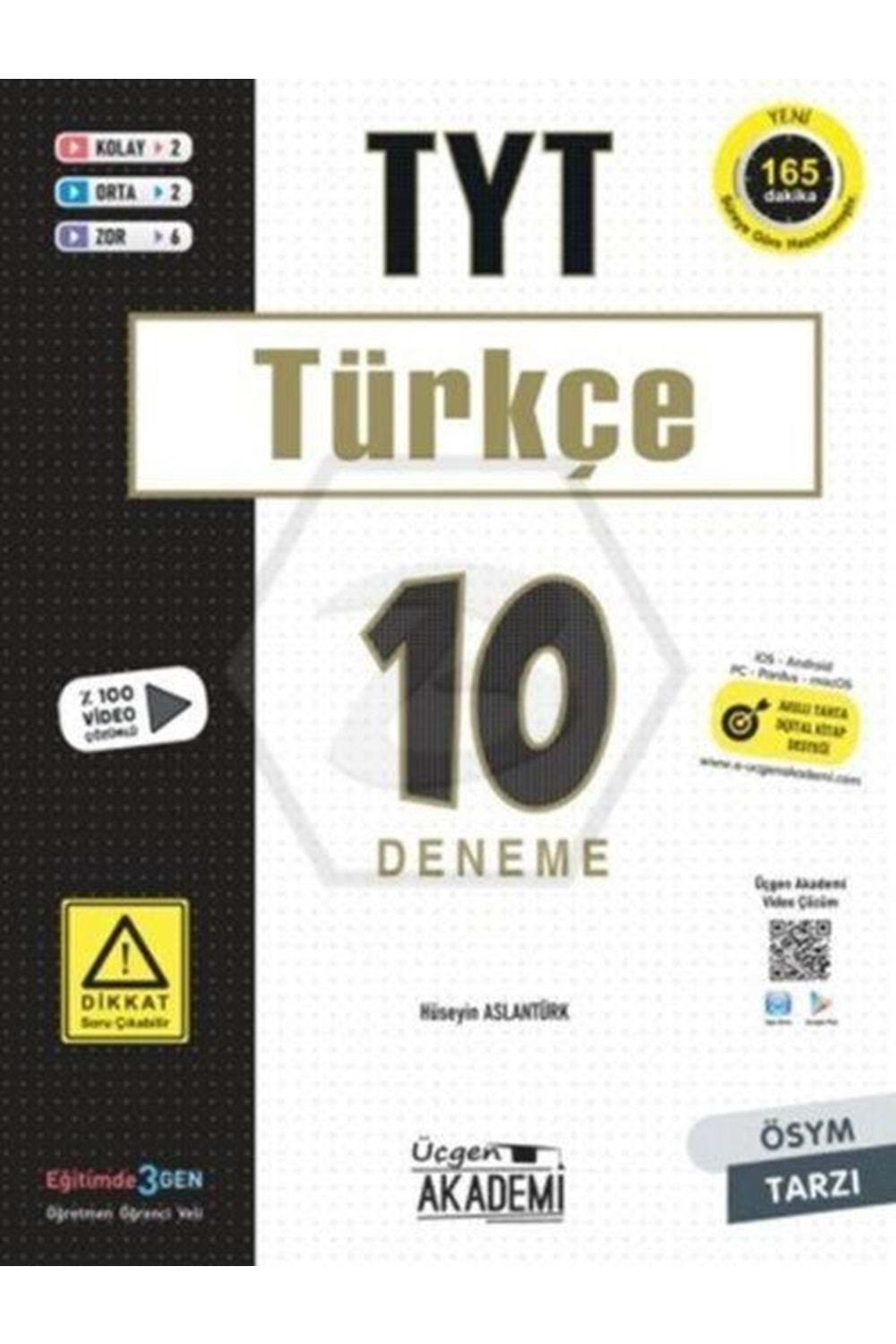 ÜÇGEN AKADEMİ TYT - TÜRKÇE - 10 LU DENEME SINAVI