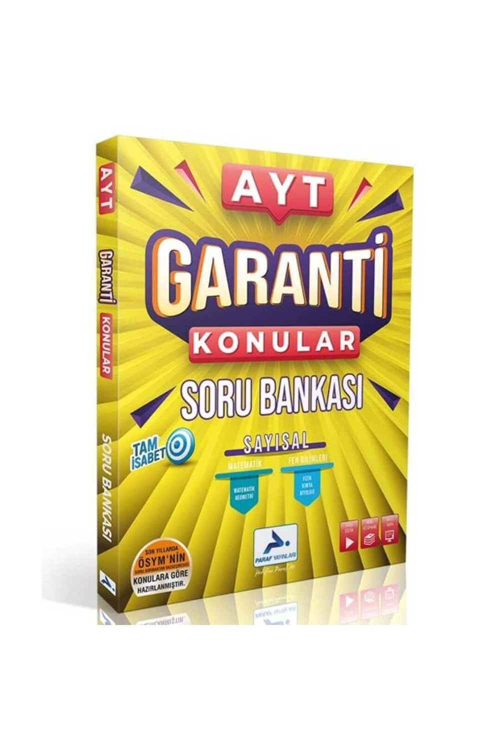 PARAF AYT SAYISAL GARANTİ KONULAR SORU BANKASI
