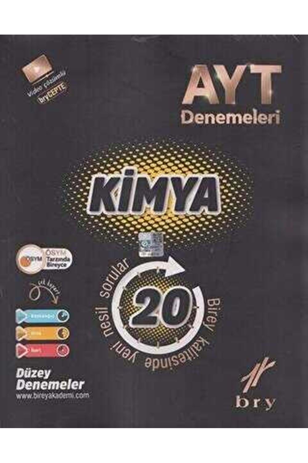 BRY AYT - BRANŞ DENEMELERİ - KİMYA (20 Lİ)