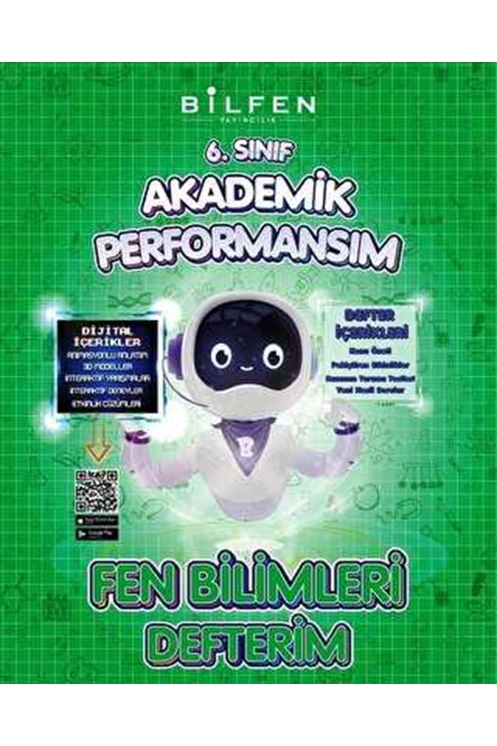 BİLFEN 6.SINIF FEN BILIMLERİ AKADEMİK PERFORMANSIM DEFTERİM