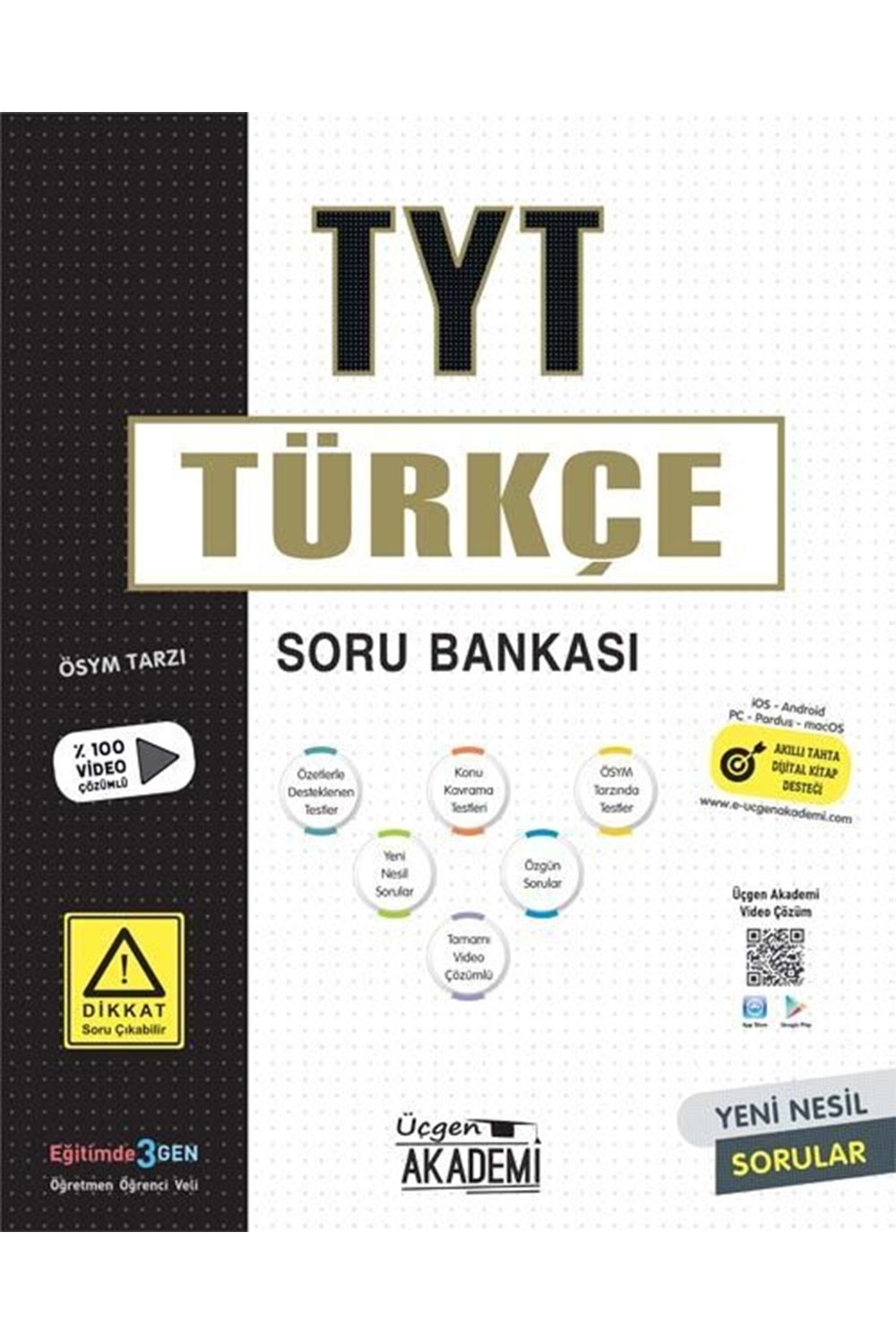 ÜÇGEN AKADEMİ TYT TÜRKÇE - SORU BANKASI