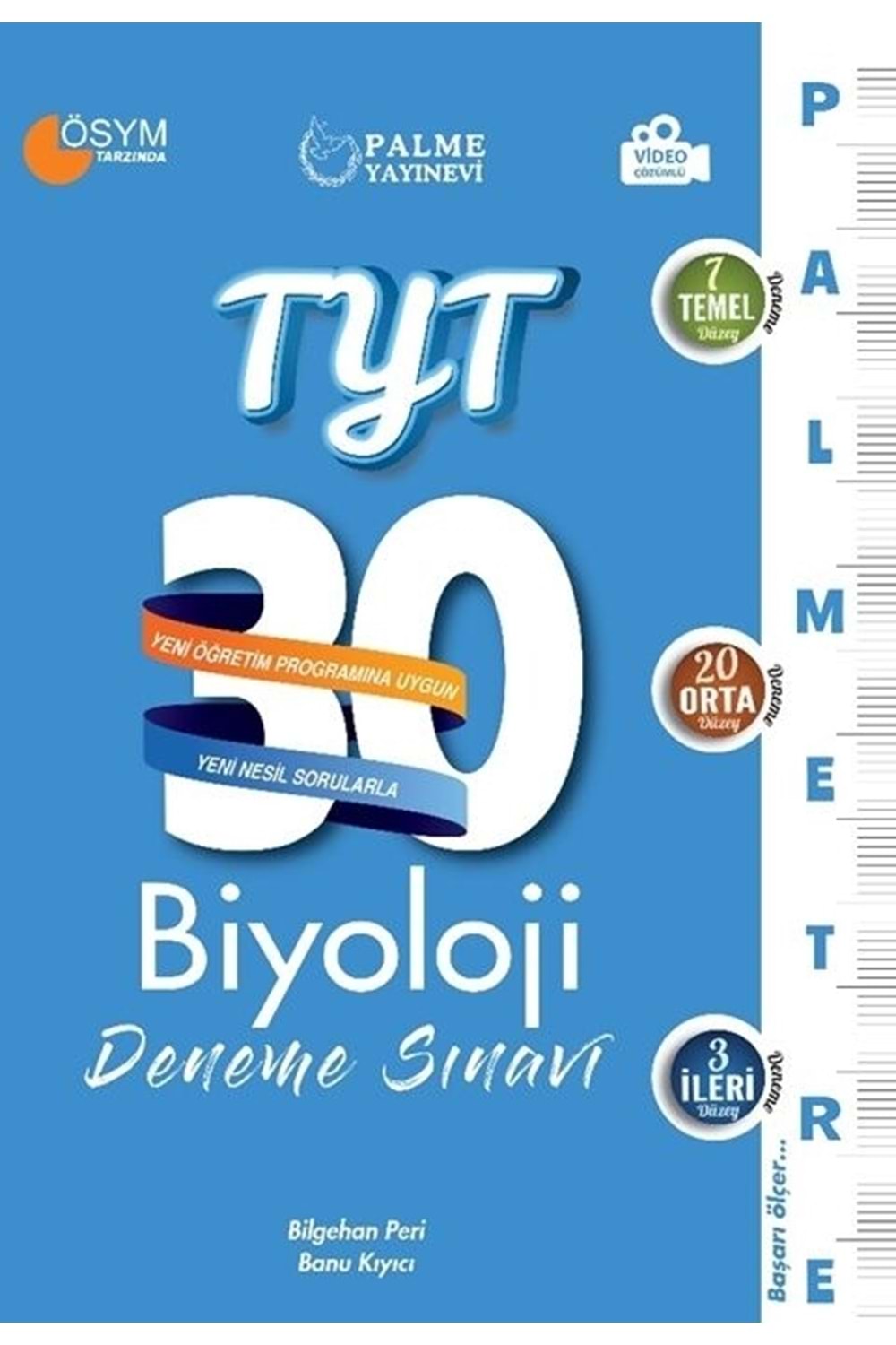 PALME TYT BİYOLOJİ PALMETRE 30 LU DENEME SINAVI