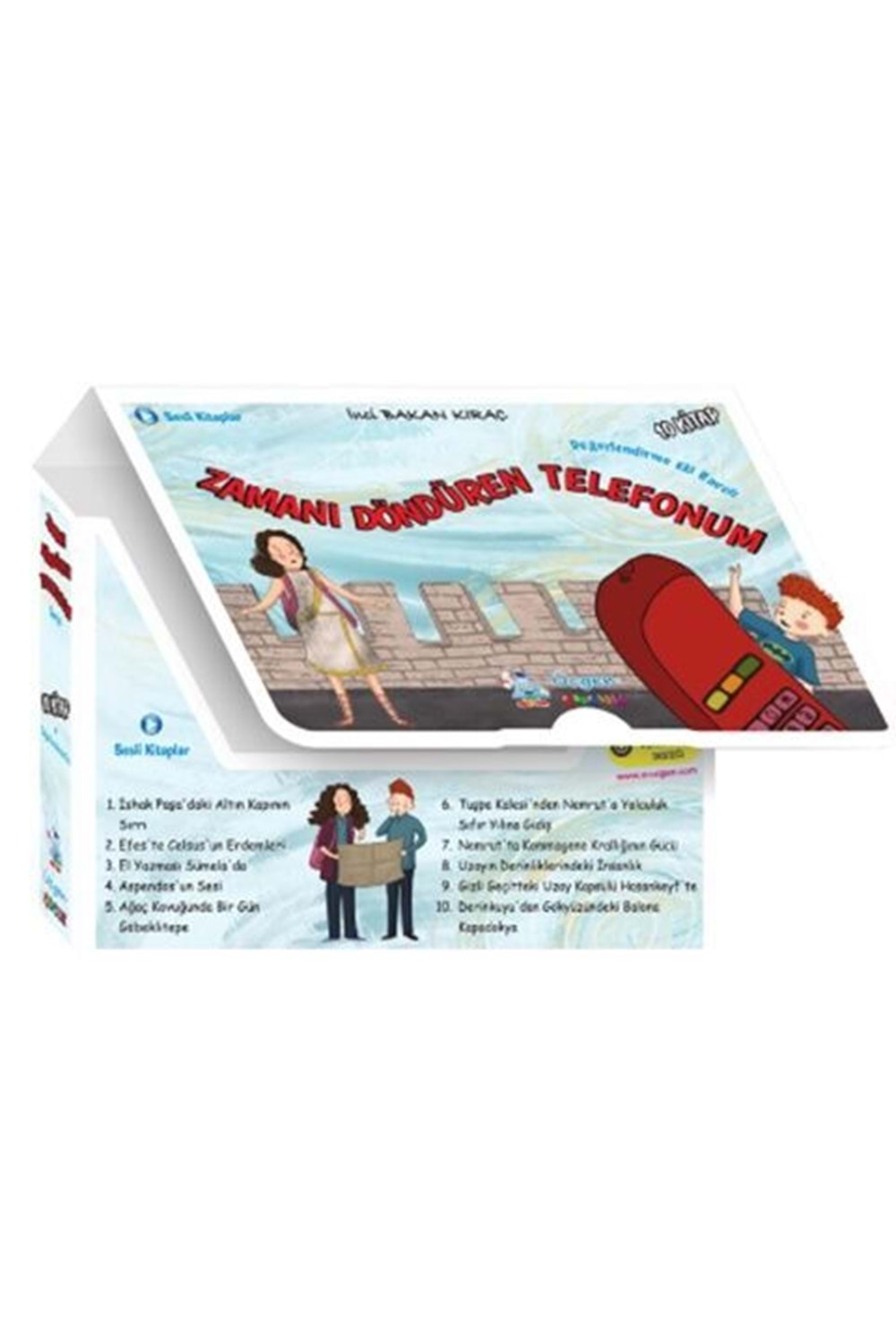 ÜÇGEN ÇOCUK ZAMANI DÖNDÜREN SERİSİ - 10 KİTAP + EK
