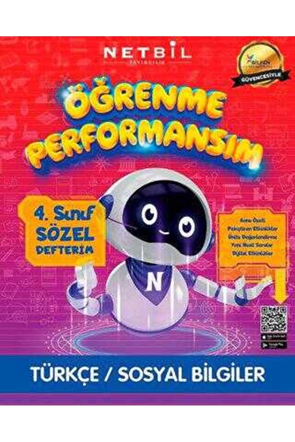 NETBİL 4.SINIF ÖĞRENME PERFORMANSIM SÖZEL DEFTERİM