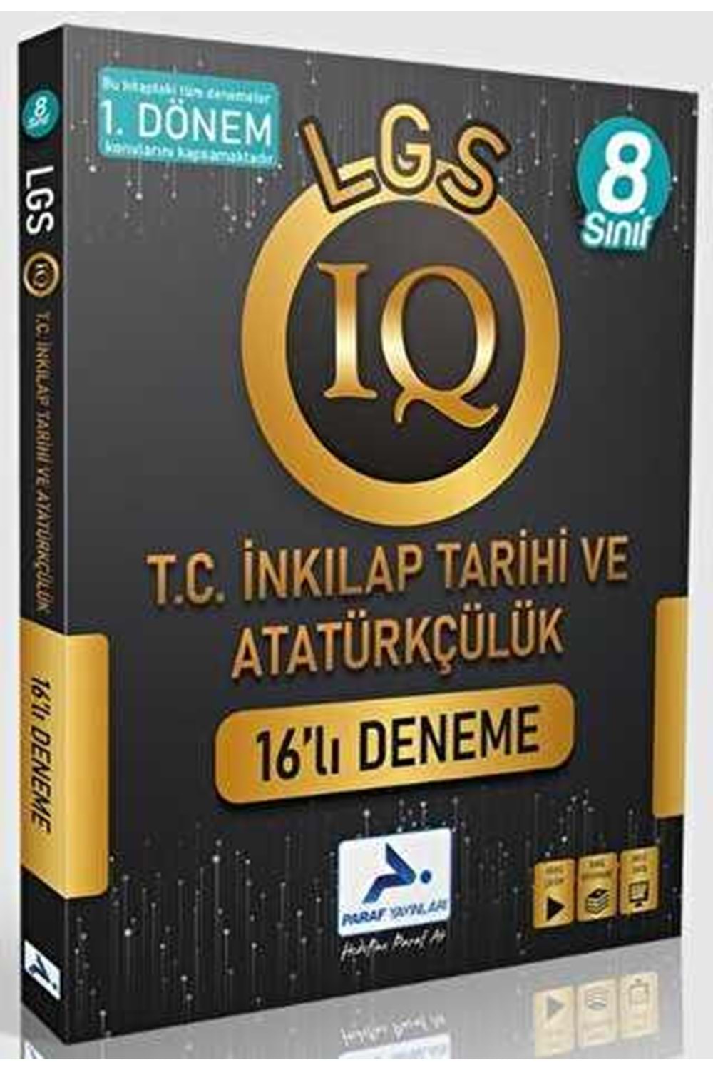 PARAF 8.SINIF IQ İNKILAP TARİHİ 16 LI DENEME 2023 1.DÖNEM KONULARI