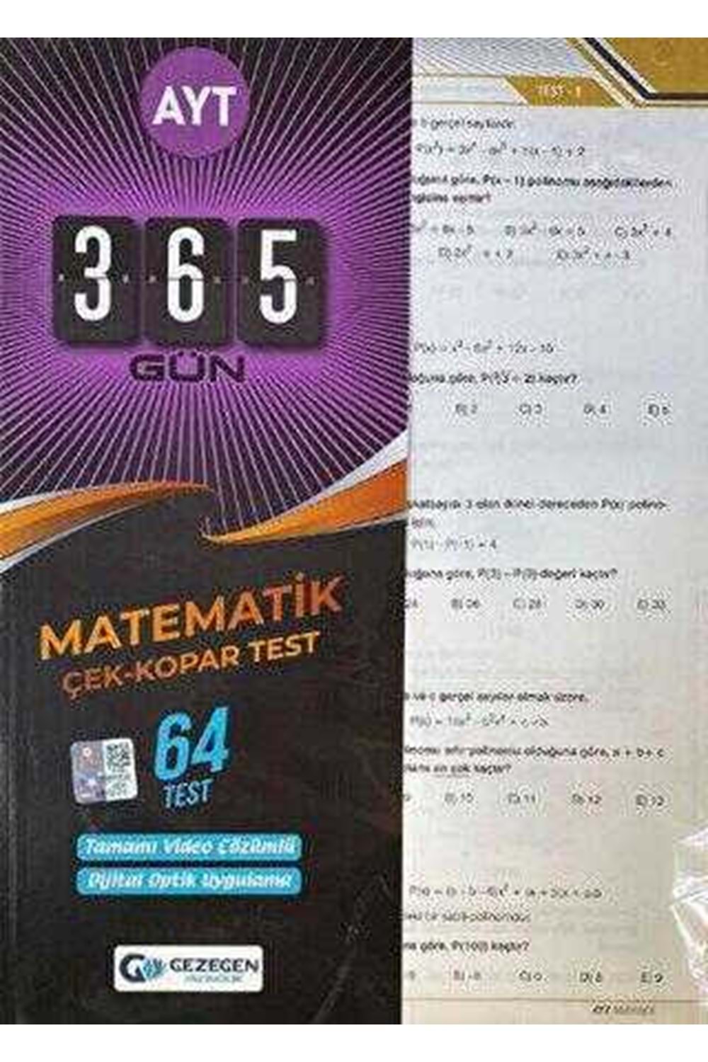 GEZEGEN MATEMATİK ÇEK KOPAR YAPRAK TEST (YENİ)