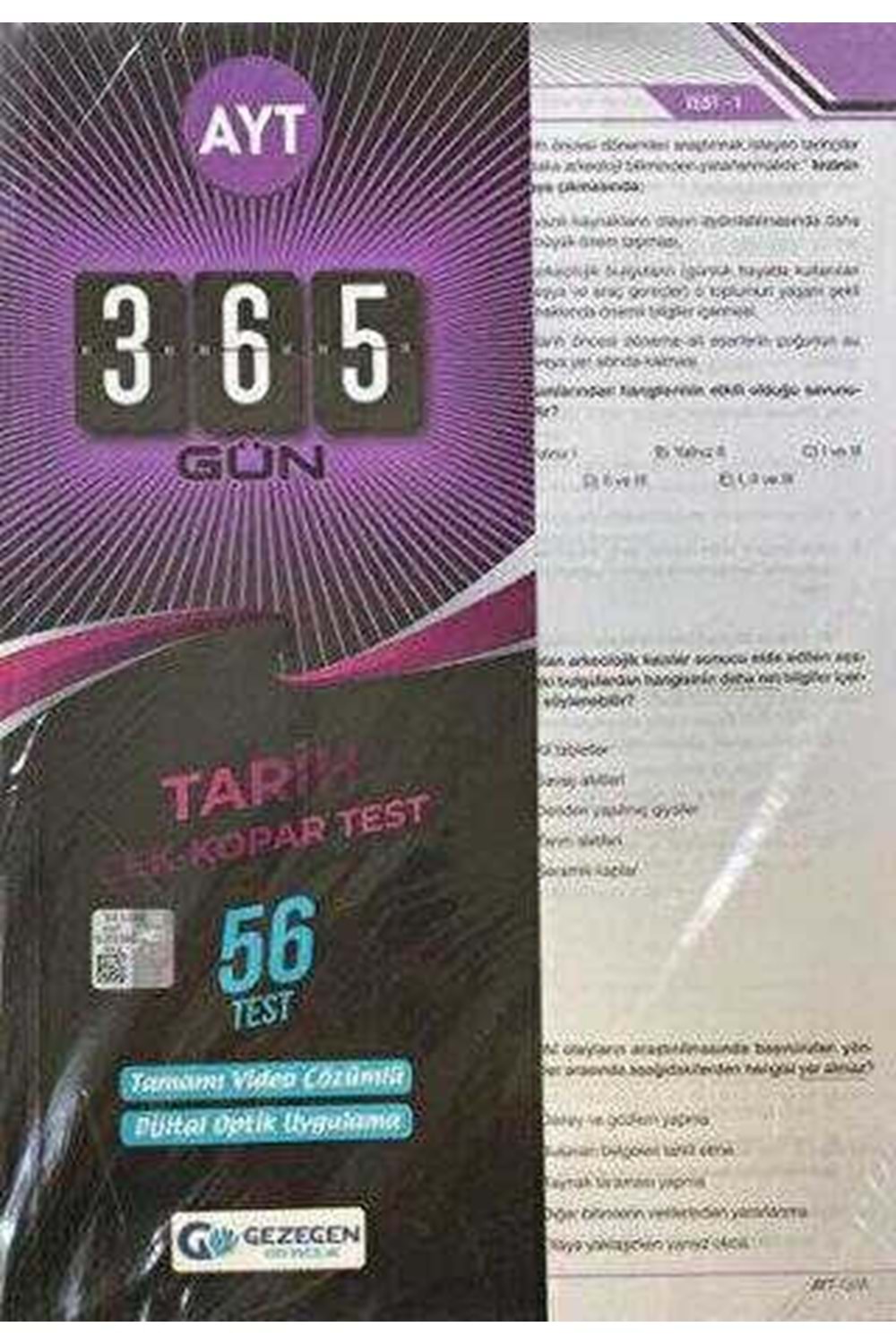 GEZEGEN TARİH ÇEK KOPAR YAPRAK TEST (YENİ)