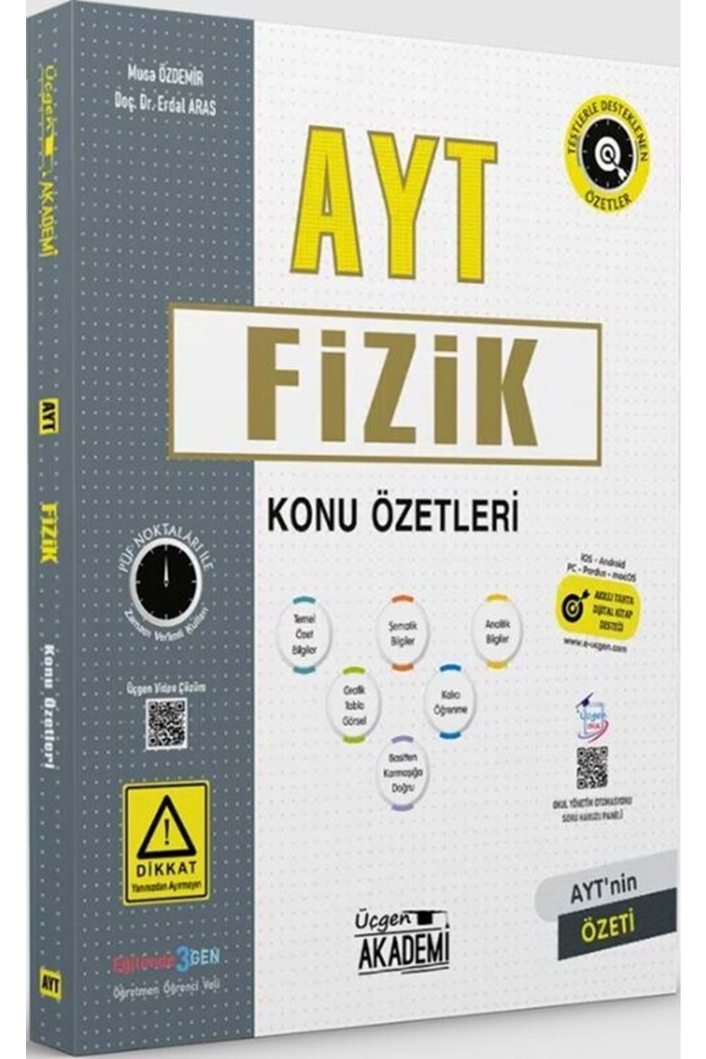 ÜÇGEN AKADEMİ AYT FİZİK - KONU ÖZETLERİ