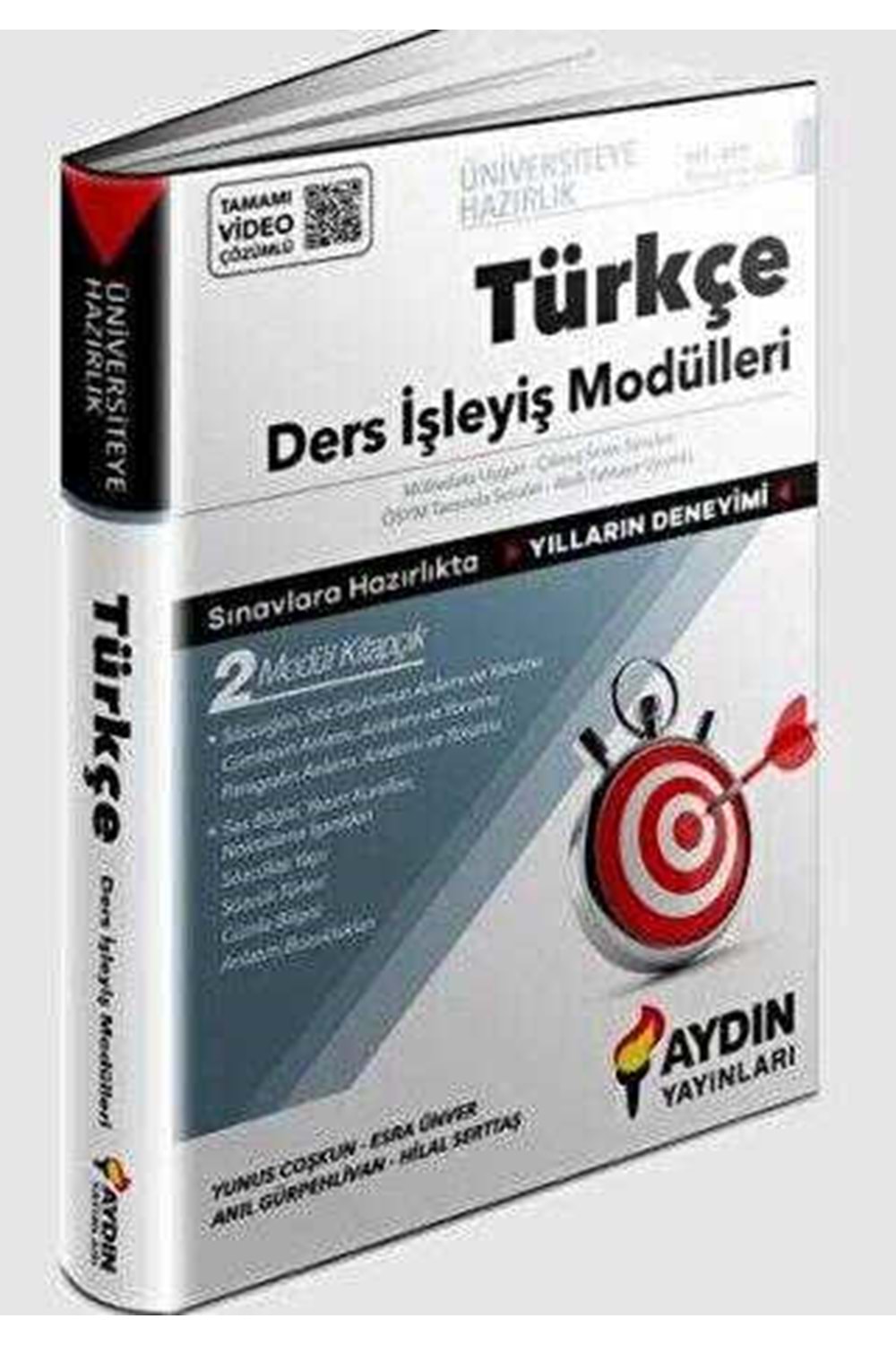 AYDIN ÜNİVERSİTEYE HAZIRLIK TYT TÜRKÇE DERS İŞLEYİŞ MODÜLLERİ