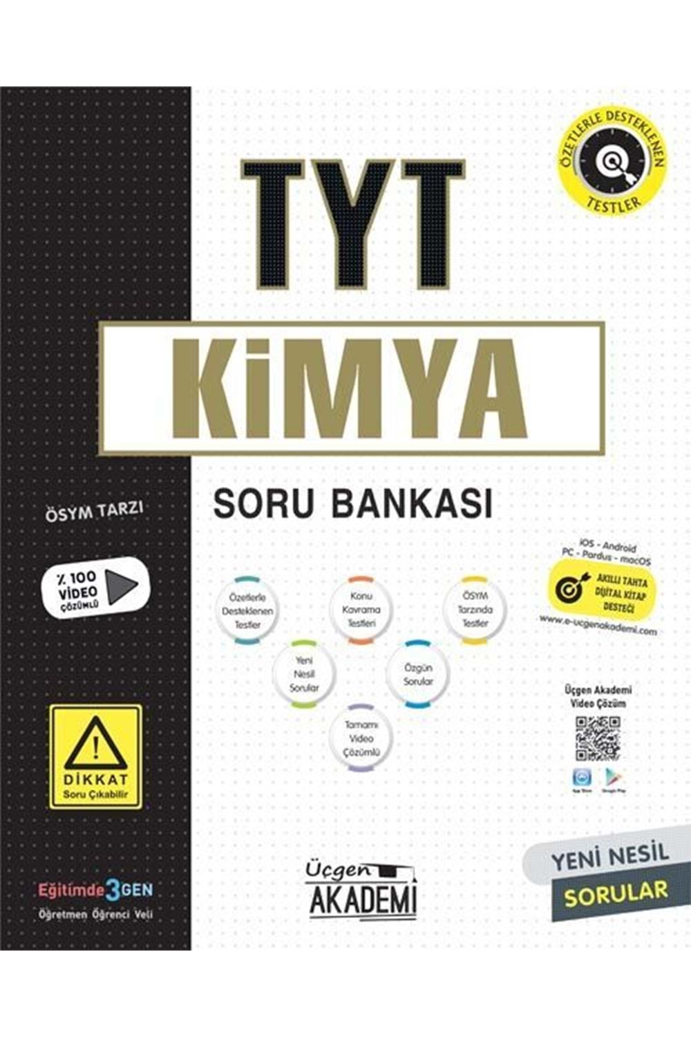 ÜÇGEN AKADEMİ TYT KİMYA - SORU BANKASI