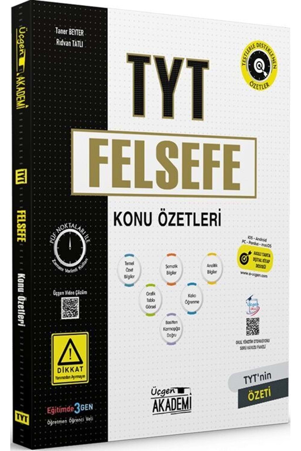 ÜÇGEN AKADEMİ TYT FELSEFE - KONU ÖZETLERİ