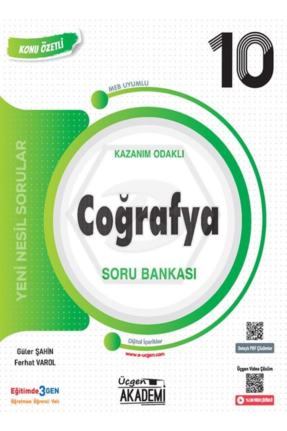 ÜÇGEN AKADEMİ 10.SINIF - KONUNUN ÖZÜ - COĞRAFYA - KÖSB
