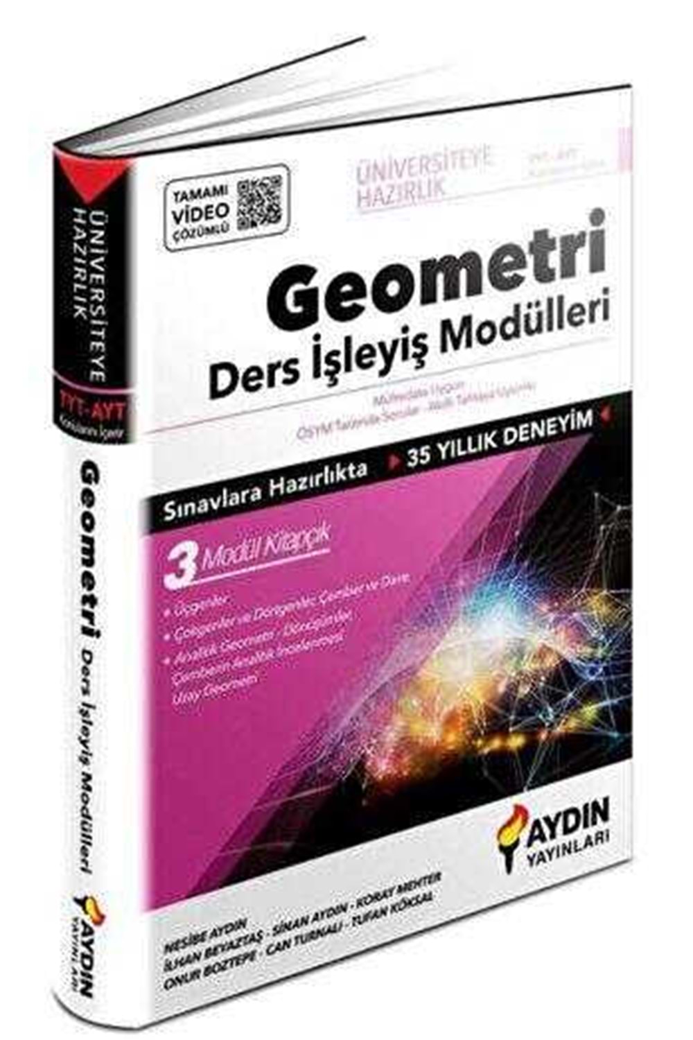 AYDIN ÜNİVERSİTEYE HAZIRLIK TYT - AYT GEOMETRİ DERS İŞLEYİŞ MODÜLLERİ