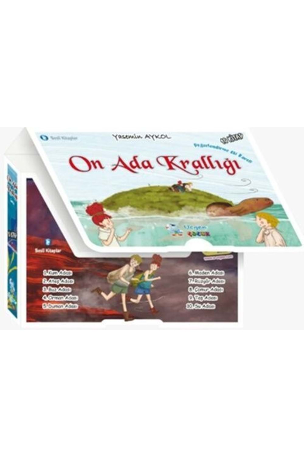 ÜÇGEN ÇOCUK ON ADA KRALLIĞI SERİSİ - 10 KTP + POSTER - EK