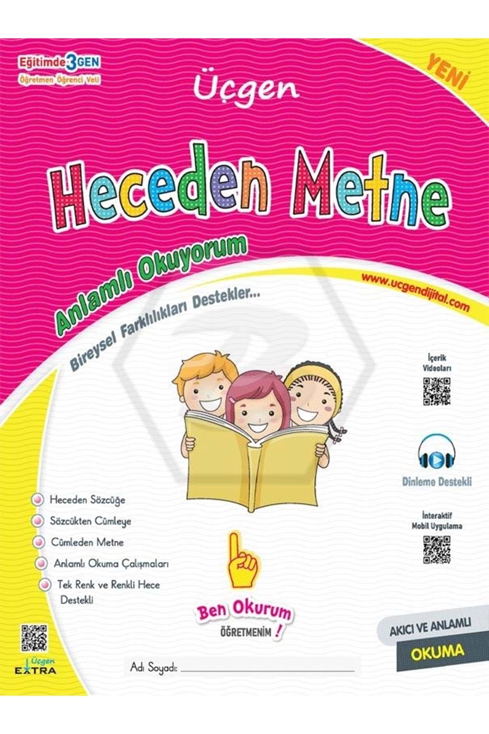 ÜÇGEN 1.SINIF OYS - HECEDEN METNE ANLAMLI OKUYORUM - 20