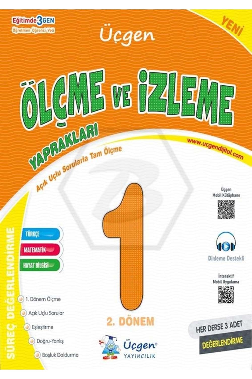 ÜÇGEN 1.SINIF SÜREÇ VE ÖLÇME DEĞERLENDİRME - SINAV KİTA