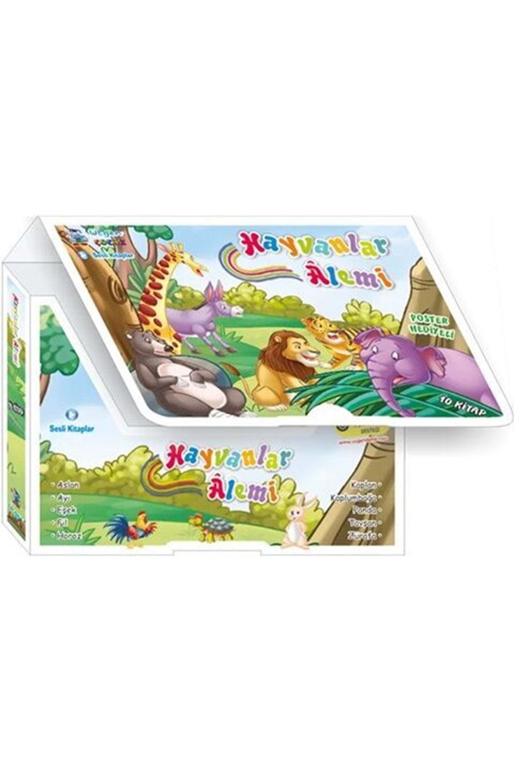 ÜÇGEN ÇOCUK HAYVANLAR ÂLEMİ SERİSİ - YENİ