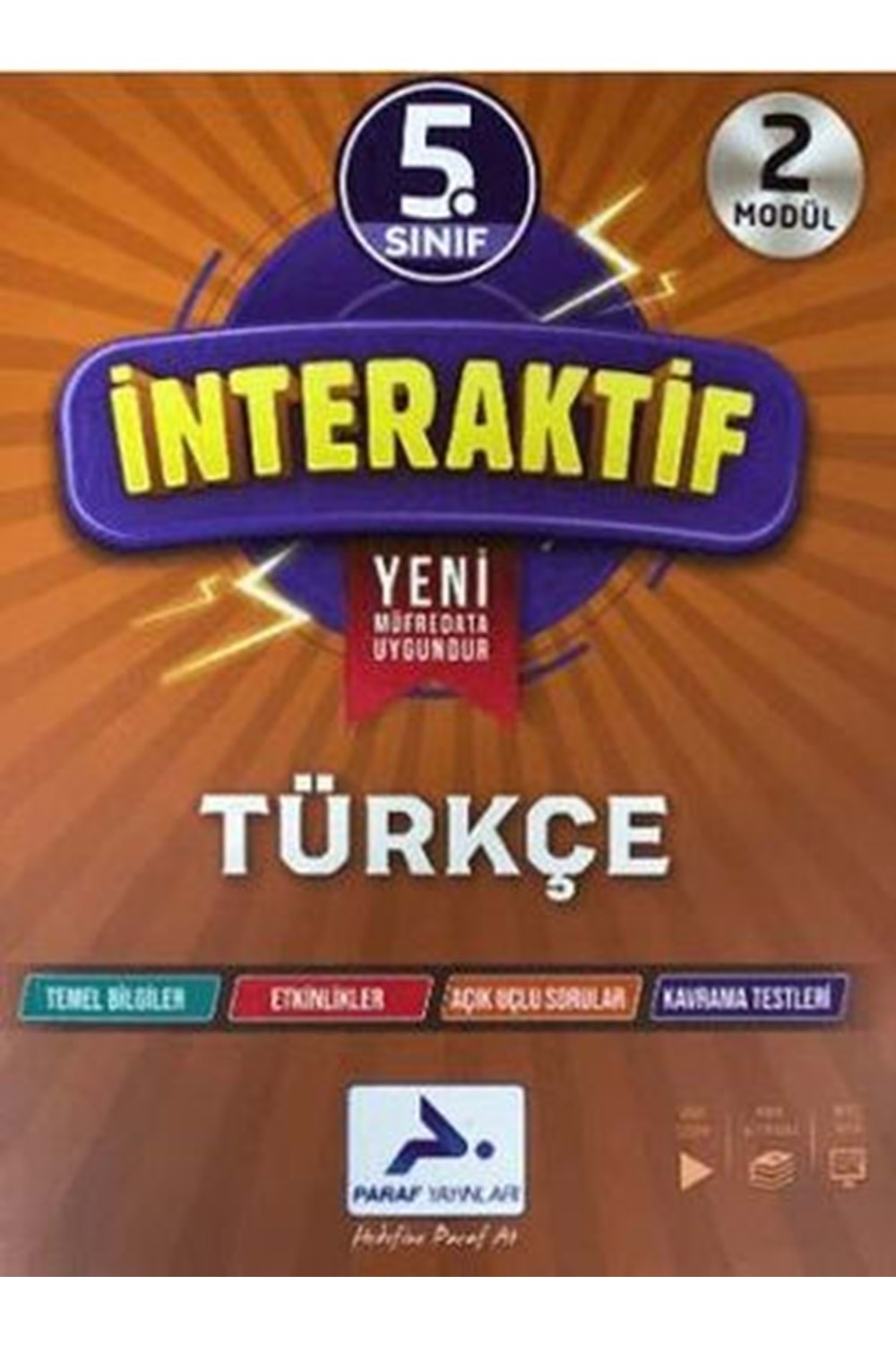 PARAF 5.SINIF İNTERAKTİF TÜRKÇE SORU BANKASI