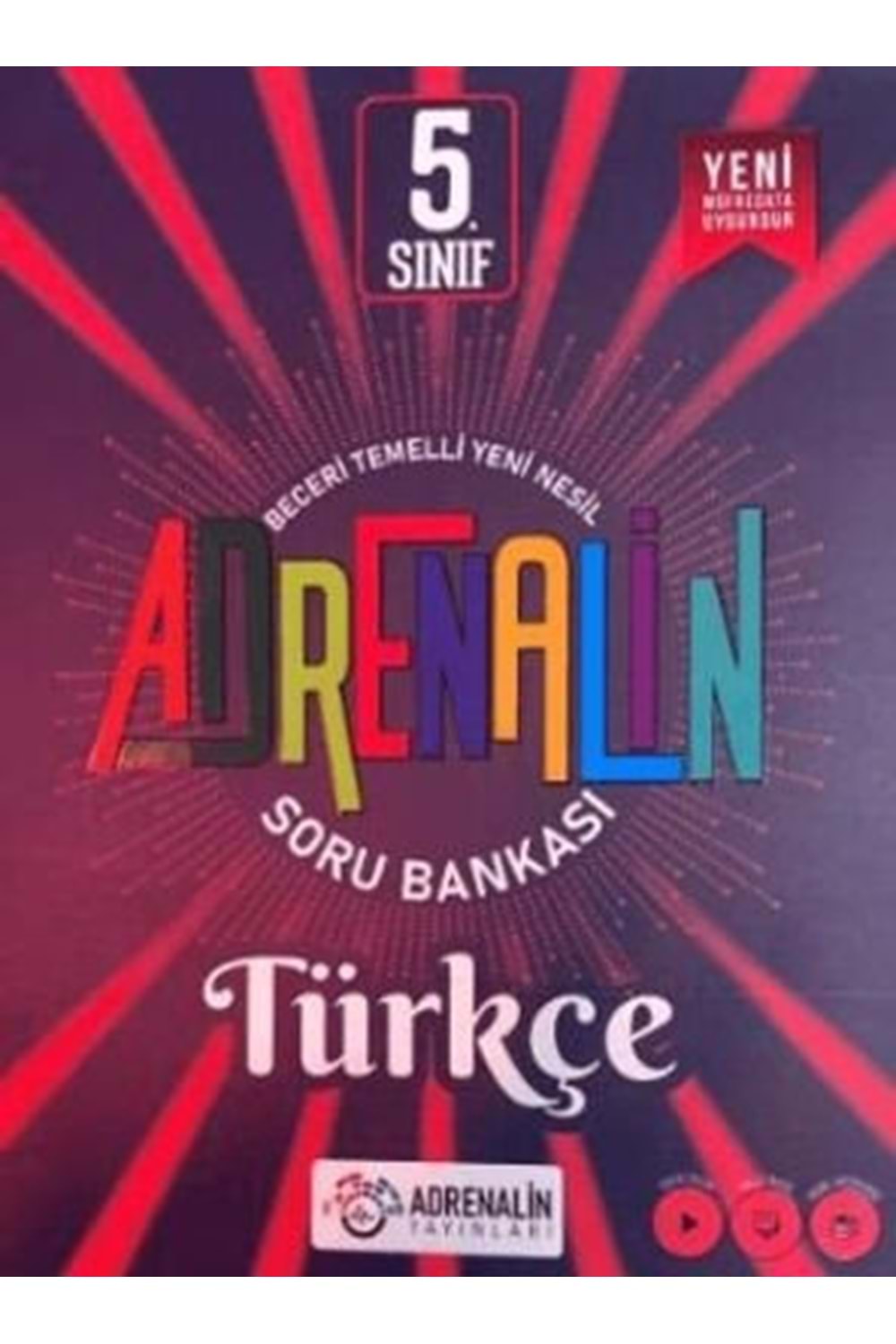 ADRENALİN YAYINLARI 5.SINIF TÜRKÇE SORU B. - YENİ