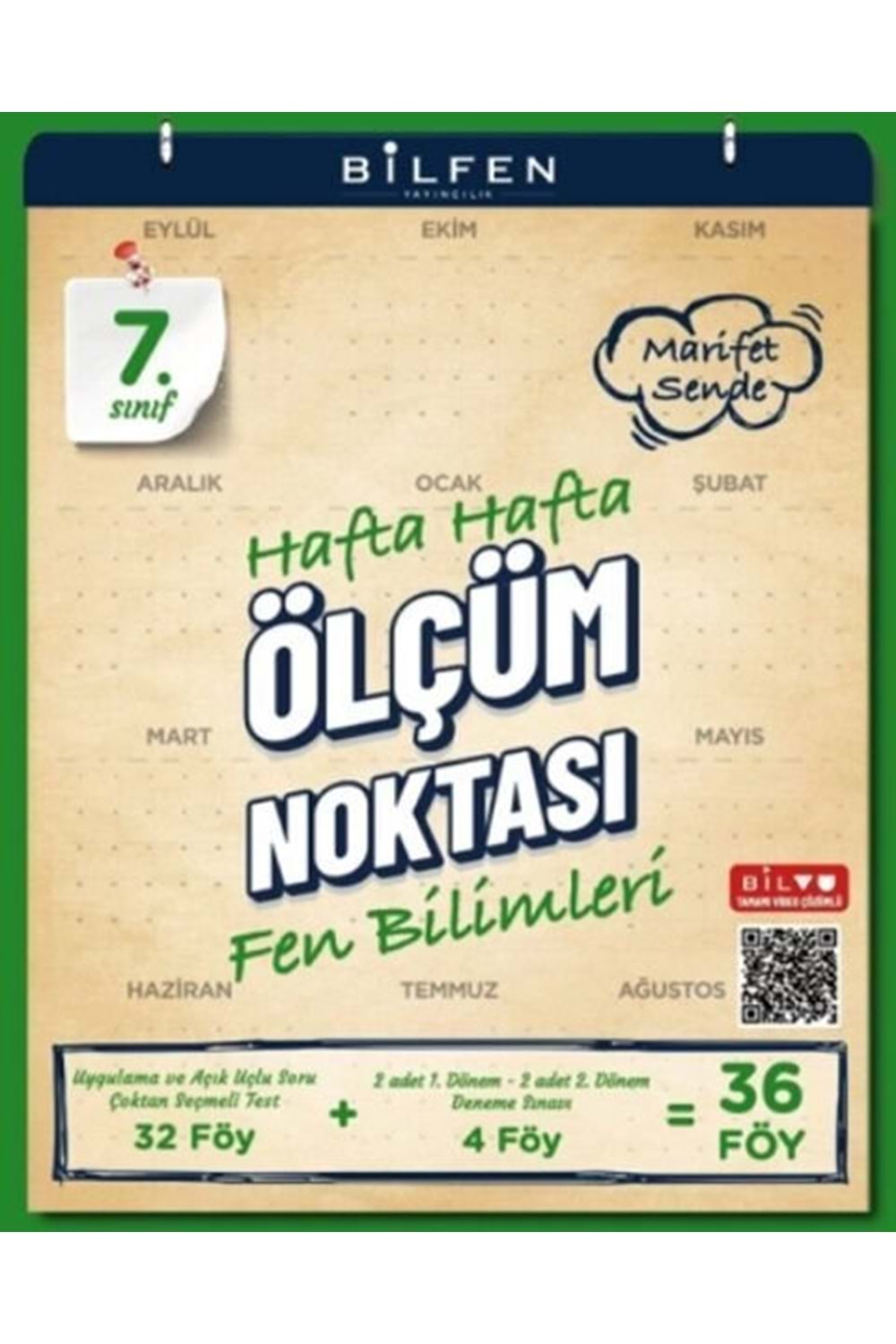 BİLFEN 7.SINIF FEN BİLİMLERİ HAFTA HAFTA ÖLÇÜM NOKTASI
