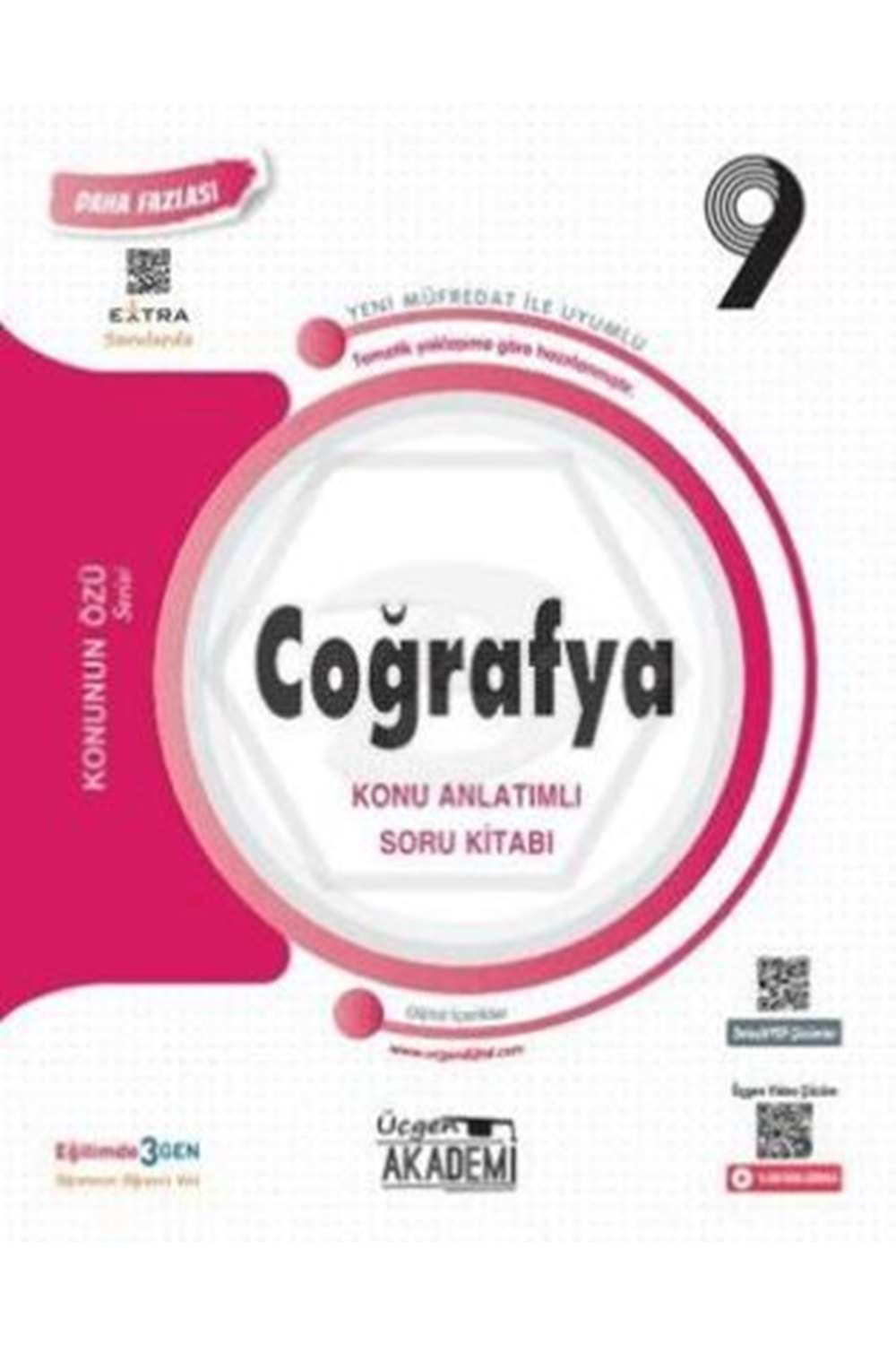 ÜÇGEN AKADEMİ 9.SINIF KONUNUN ÖZÜ - COĞRAFYA - KÖSB - 2024