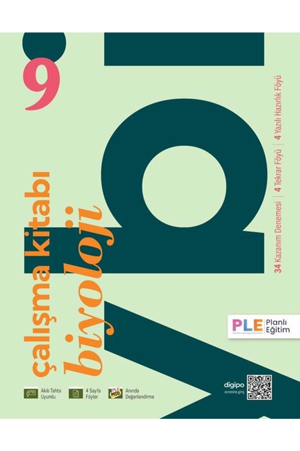 9.Sınıf - Çalışma Kitabı - Kazanım Denemeleri - Biyoloji