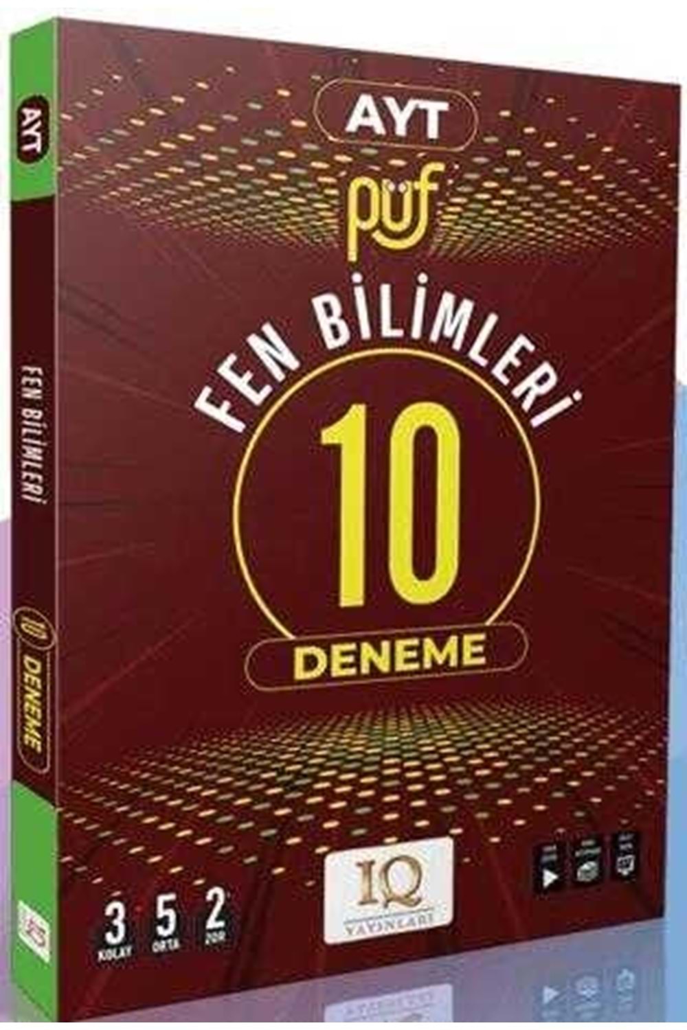 IQ YAYINLARI PÜF AYT FEN BİL. 15 BRANŞ DENEMESİ