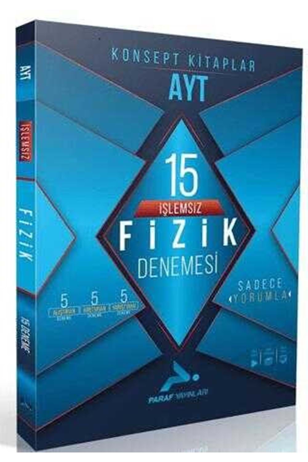 PARAF AYT İŞLEMSİZ FİZİK 15 BRANŞ DENEMESİ