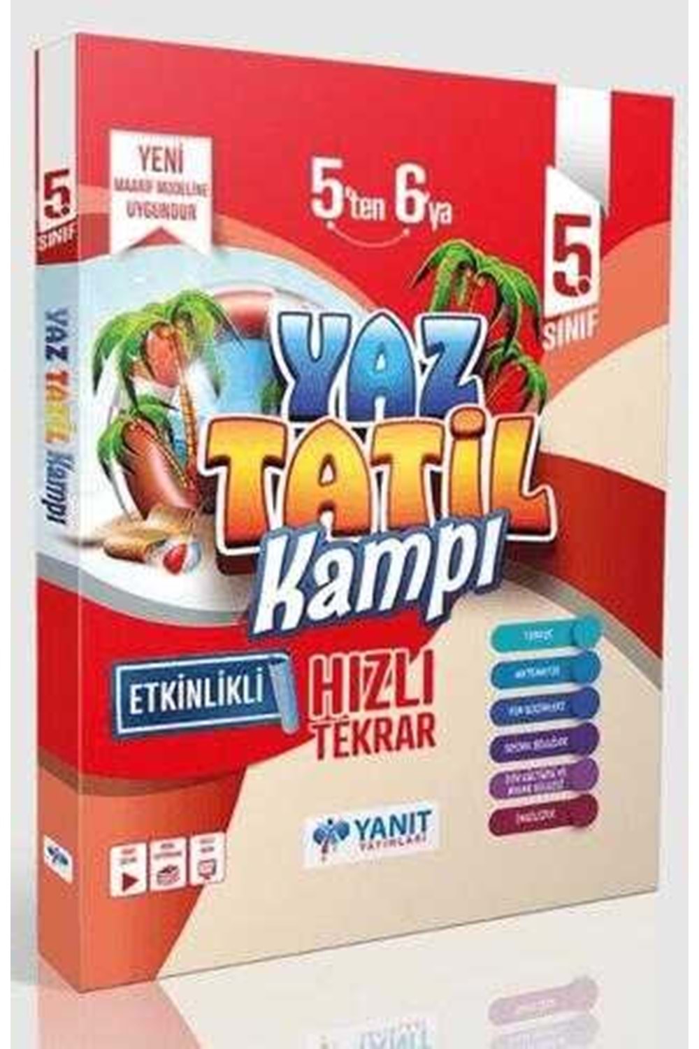 YANIT 5.SINIF ETKİNLİKLİ YAZ TATİL KİTABI (2025)