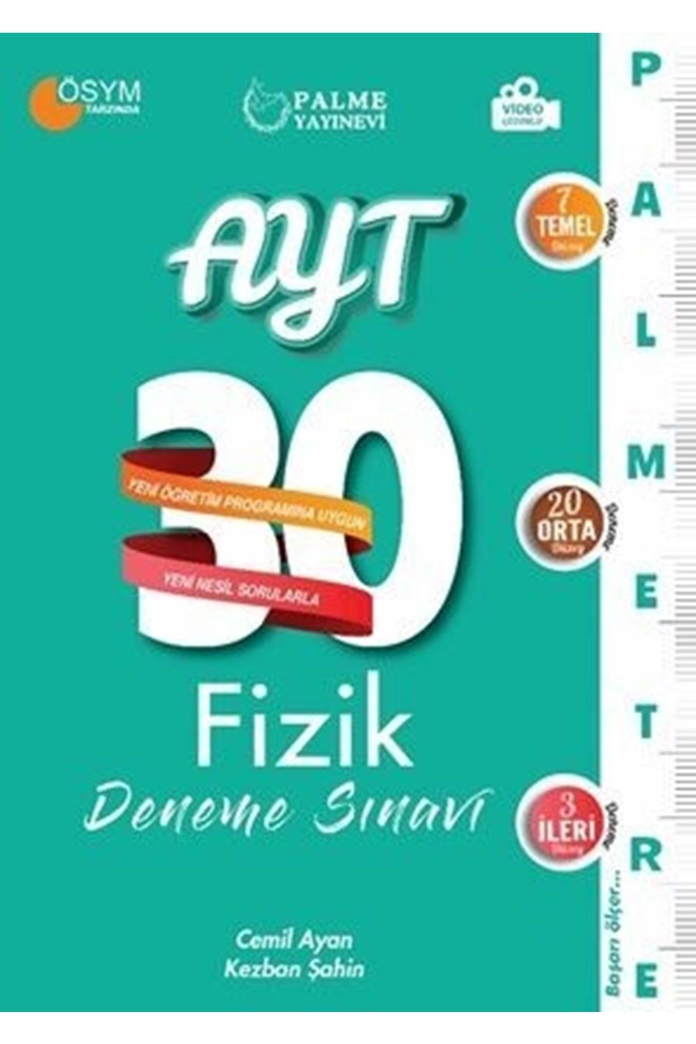 PALME AYT FİZİK PALMETRE SERİSİ 30 DENEME