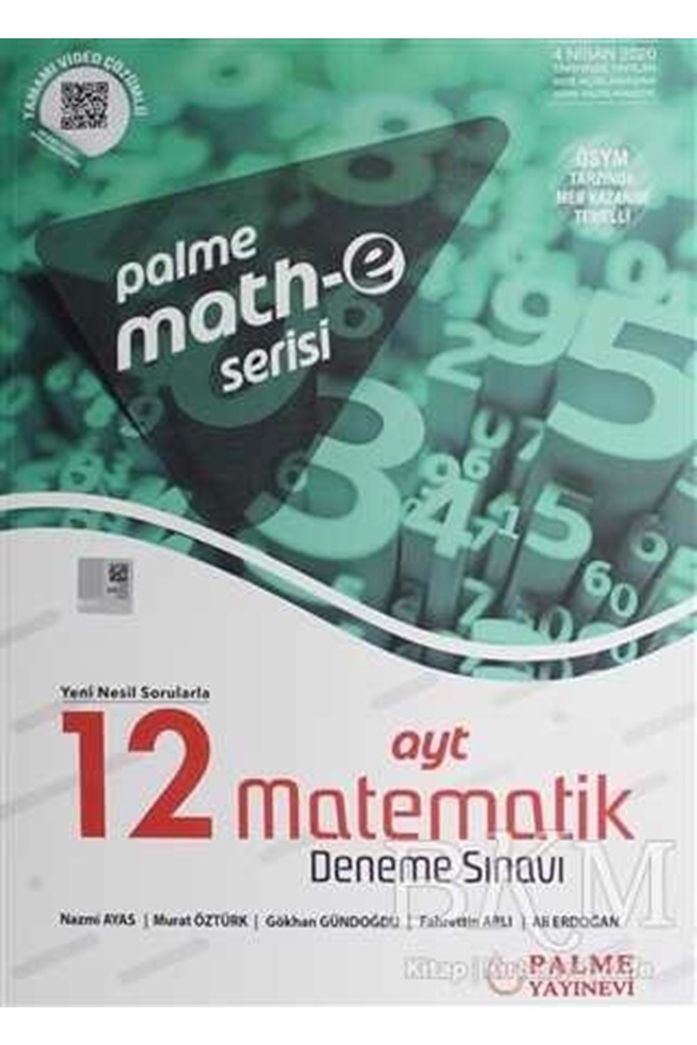 PALME AYT MATEMATİK MATH-E SERİSİ 12’Lİ DENEME SINAVI