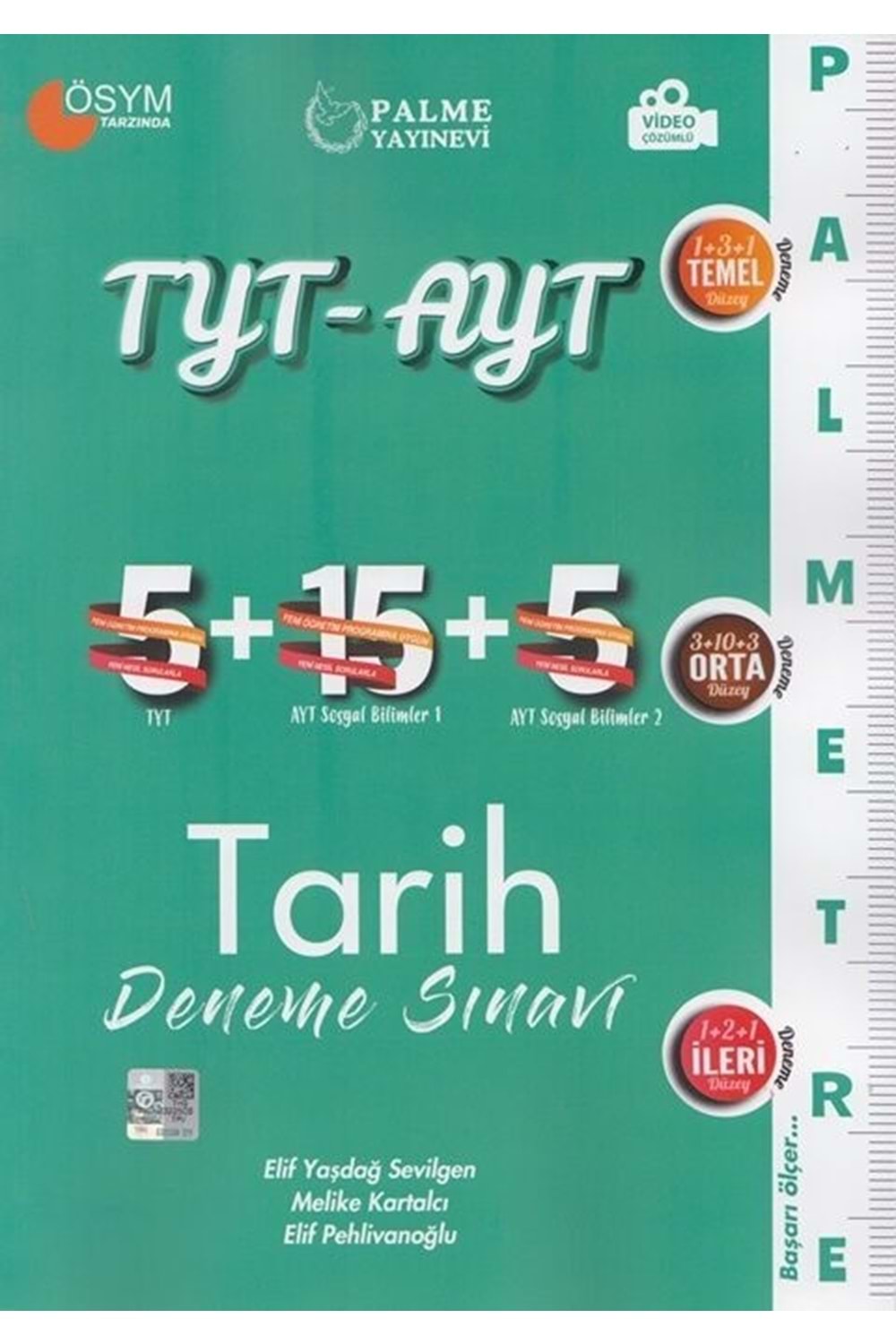 PALME TYT-AYT TARİH PALMETRE DENEME SINAVI