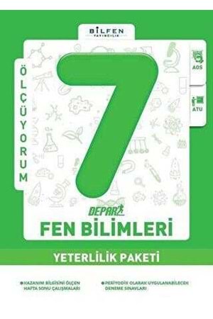 BİLFEN 7.SINIF FEN BİLİMLERİ DEPAR YETERLİLİK PAKETİ