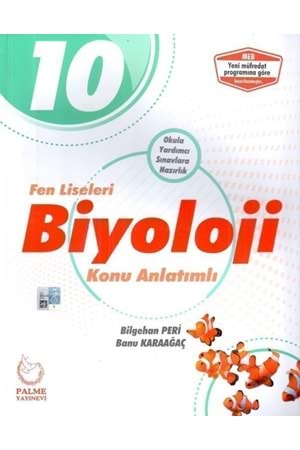 PALME 10.SINIF FEN LİSELERİ BİYOLOJİ KONU ANLATIMLI