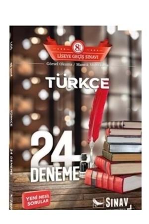 SINAV 8.SINIF LGS 24 AYAR TÜRKÇE DENEME