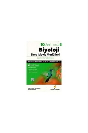 AYDIN 10.SINIF AYDIN BİYOLOJİ DERS İŞLEYİŞ MODÜLLERİ (KAMPANYALI ÜRÜN)