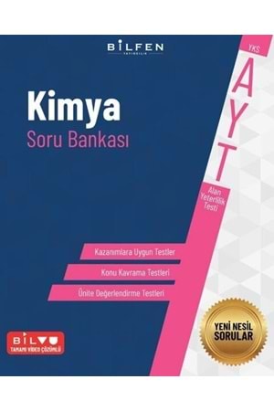 12. SINIF AYT KİMYA SORU BANKASI