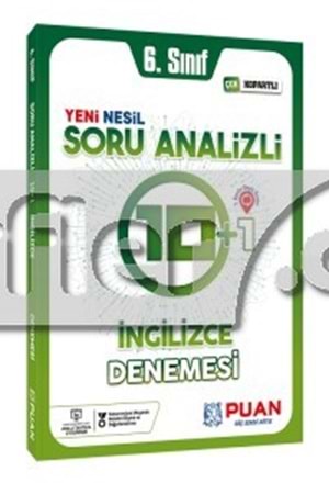 PUAN 6.SINIF İNGİLİZCE 10+1 DENEME SINAVI