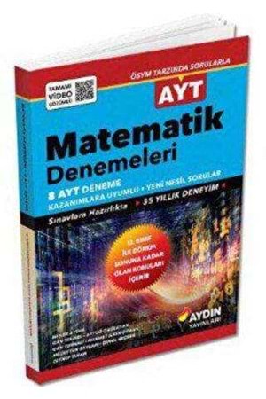 AYDIN AYT MATEMATİK 8 DENEME (2023'E ÖZEL) (KAMPANYALI ÜRÜN)